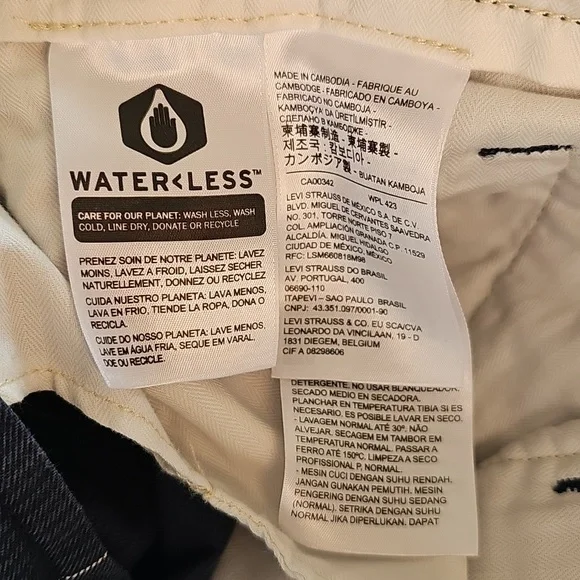 Levi's Blue XX Chino Stay Loose Pants 36x32 - Picture 15 of 15